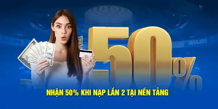 Nạp Lần 2 Tặng 50% Tại SolarBet: Ưu Đãi Vô Cùng Hấp Dẫn